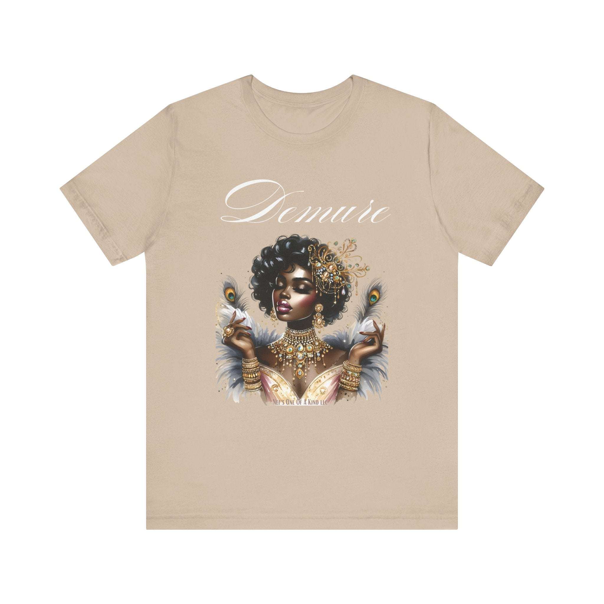 Demure Mindful Jersey Short Sleeve Tee